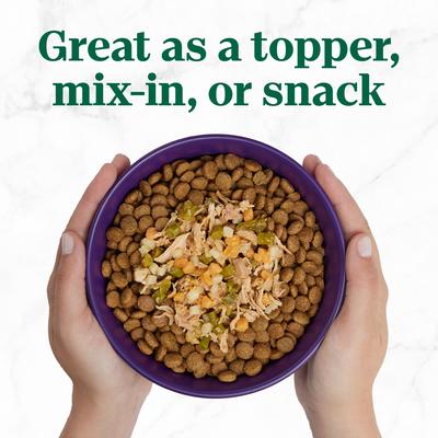 Show full view: Nutro So Simple Meal Complement Chicken & Duck Recipe in Bone Broth Grain-Free Adult Wet Dog Food Topper, 2-oz tray, case of 10 slide 6 of 11