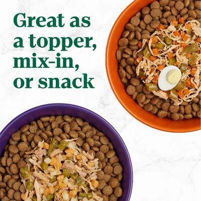 Show full view: Nutro So Simple Meal Complement Chicken & Duck Recipe in Bone Broth Variety Pack Grain-Free Adult Wet Dog Food Topper, 2-oz tray, case of 16 slide 6 of 10