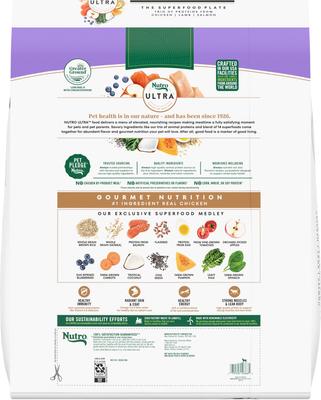Show full view: Nutro Ultra Adult Dry Food + Crunchy with Real Mixed Berries Dog Treats slide 7 of 9