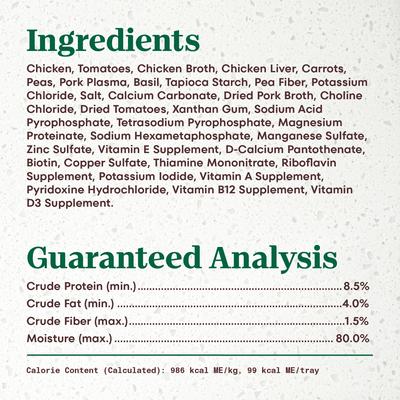 Show full view: Nutro Ultra Grain-Free Filets in Gravy Deluxe Chicken Entree Adult Wet Dog Food Trays, 3.5-oz, case of 24 slide 7 of 10
