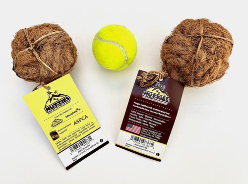 Show full view: Nutties Coconut Fiber Ball Dog Chew Toy, Small slide 4 of 8
