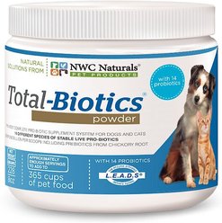 NWC Naturals Total-Biotics Probiotic Dog & Cat Powder Supplement, 8-oz jar slide 1 of 6