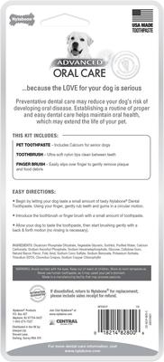 Show full view: Nylabone Advanced Oral Care Bacon Flavor Senior Dog Dental Kit slide 7 of 11