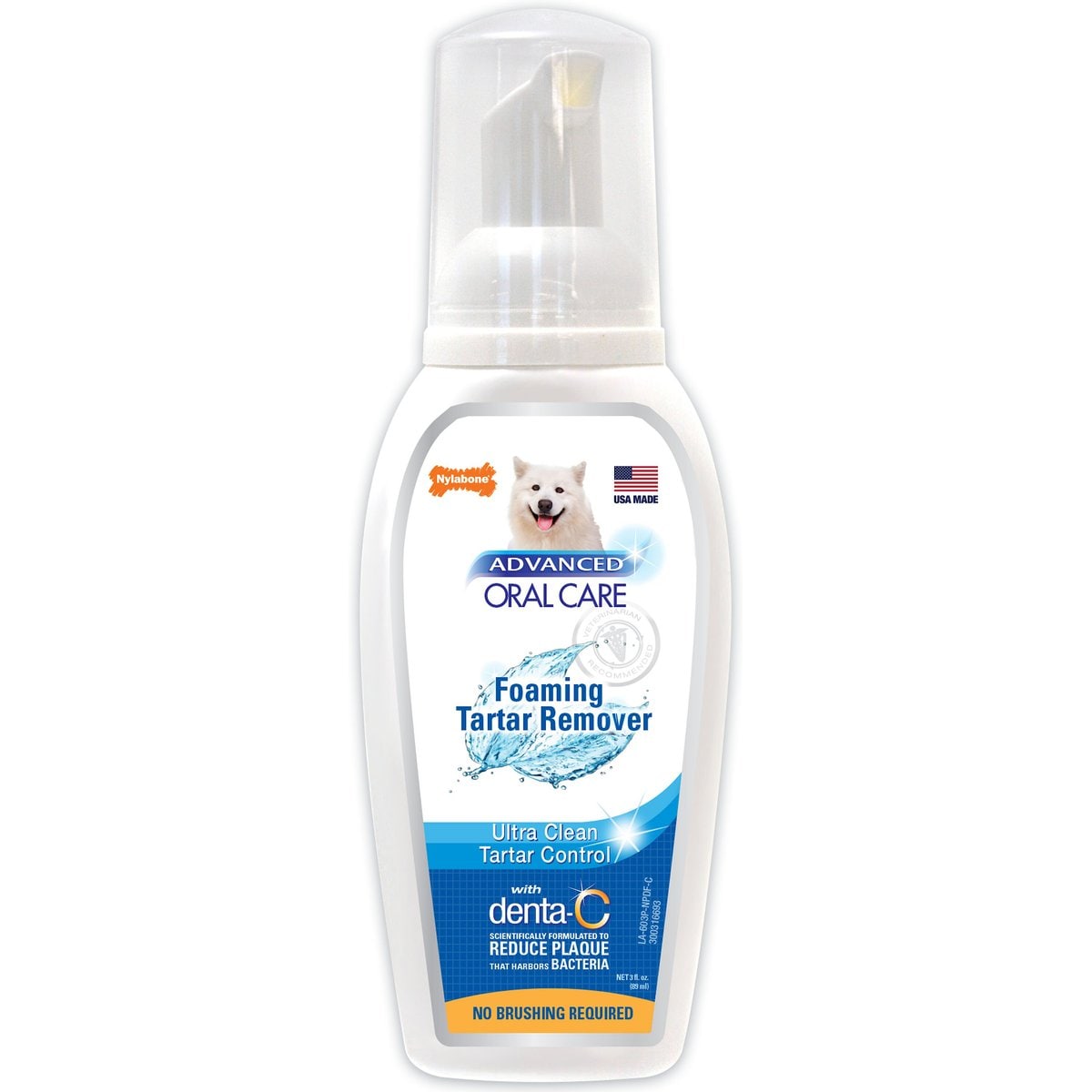 Nylabone Advanced Oral Care Foaming Tartar Remover
