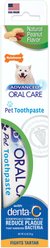 Nylabone Advanced Oral Care Natural Peanut Flavor Dog Toothpaste, 2.5-oz tube