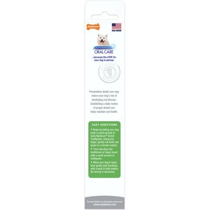 Nylabone Advanced Oral Care Natural Peanut Flavor Dog Toothpaste, 2.5-oz tube