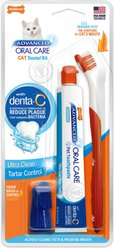 Nylabone Advanced Oral Care Original Flavor Cat Dental Kit, 3 count