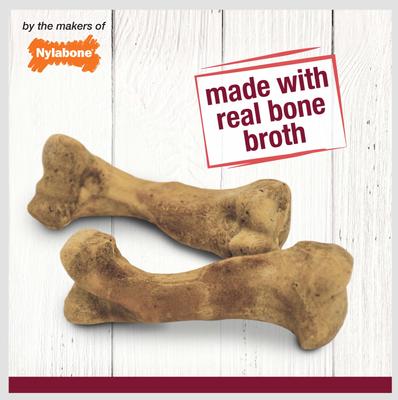 Show full view: Nylabone Broth Bones for Small Dogs, 20 count slide 3 of 11