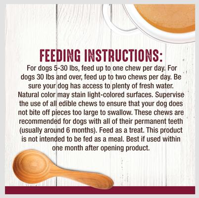 Show full view: Nylabone Broth Bones for Small Dogs, 20 count slide 5 of 11