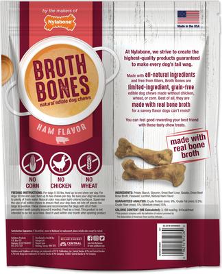 Show full view: Nylabone Broth Bones for Small Dogs, 20 count slide 8 of 11