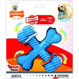 Benebone Bacon Flavor Wishbone Tough Dog Chew Toy