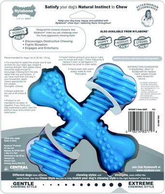 Show full view: Nylabone Dog Toy Power Chew Dog Toy for Aggressive Chewers, Large slide 8 of 13