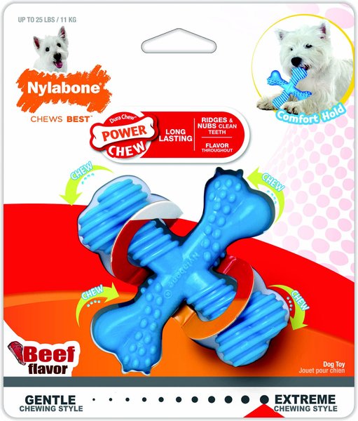 Show full view: Nylabone Dog Toy Power Chew Dog Toy for Aggressive Chewers, Small slide 6 of 12