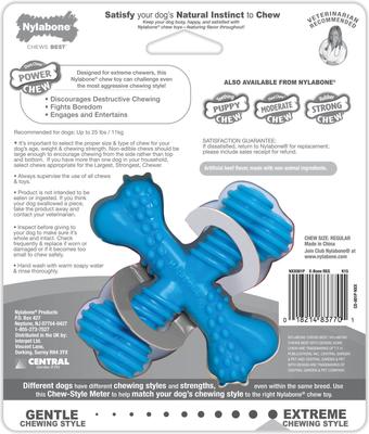 Show full view: Nylabone Dog Toy Power Chew Dog Toy for Aggressive Chewers, Small slide 8 of 13
