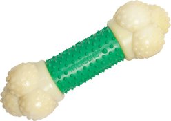 Nylabone Double Action Power Chew Durable Dog Toy Bacon, Medium  slide 2 of 9