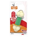 Nylabone Double Action Power Chew Durable Dog Toy Bacon, Small