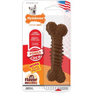 Benebone Bacon Flavor Wishbone Tough Dog Chew Toy