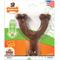 Show in main carousel: Nylabone Flexi Wishbone Dog Chew Toy, Brown, Medley Flavor, Wolf/Medium slide 1 of 13