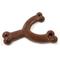 Show in main carousel: Nylabone Flexi Wishbone Dog Chew Toy, Brown, Medley Flavor, Wolf/Medium slide 10 of 13