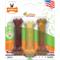 Show in main carousel: Nylabone FlexiChew Moderate Dog ChewToys, Triple Pack Variety, X-Small slide 1 of 12