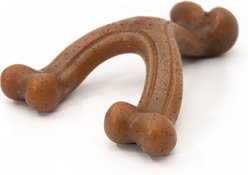 Nylabone Gourmet Style Strong Chew Wishbone Bacon Dog Toy, Bacon, Small/Regular