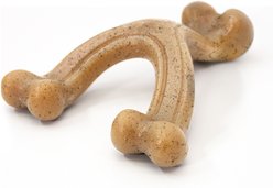 Nylabone Gourmet Style Strong Chew Wishbone Dog Chew Toy, Chicken, Small/Regular