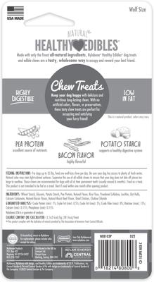 Show full view: Nylabone Healthy Edibles All-Natural Long Lasting Bacon Dog Chew Treats, Medium, 1 count slide 8 of 13