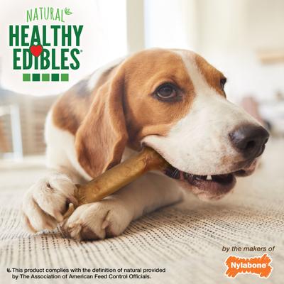Show full view: Nylabone Healthy Edibles All-Natural Long Lasting Bacon Dog Chew Treats, Medium, 12 count slide 5 of 10