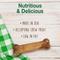 Show in main carousel: Nylabone Healthy Edibles All-Natural Long Lasting Bacon Dog Chew Treats, Medium, 7 count slide 3 of 10