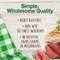 Show in main carousel: Nylabone Healthy Edibles All-Natural Long Lasting Dog Chew Treats, Roast Beef & Chicken, Small, 12 count slide 4 of 12