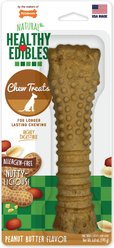 Nylabone Healthy Edibles All-Natural Long Lasting Peanut Butter Flavor Dog Chew Treats, 1 count, X-Large/Souper