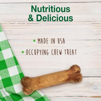 Show full view: Nylabone Healthy Edibles All-Natural Long Lasting Roast Beef Dog Chew Treats, Small, 2 count slide 4 of 13