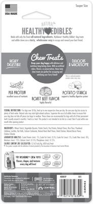 Show full view: Nylabone Healthy Edibles All-Natural Long Lasting Roast Beef Dog Chew Treats, X-Large slide 9 of 13