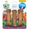 Show in main carousel: Nylabone Healthy Edibles Bacon, Roast Beef, & Turkey Puppy Starter Kit Dog Treats, 3 pack slide 1 of 12