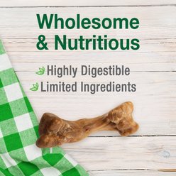 Nylabone Healthy Edibles Broth Bone Ham Flavor Dog Treats, Large, 1 count slide 2 of 9