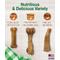 Show in main carousel: Nylabone Healthy Edibles Long-Lasting Adult Medium Bacon Variety Pack Dog Chews, 5 count slide 3 of 7