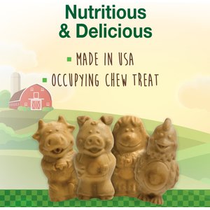 Nylabone Healthy Edibles Long Lasting Puppy Lamb & Apple Flavor Dog Bone Treats, 12 count