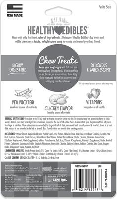 Show full view: Nylabone Healthy Edibles Longer Lasting Chicken Flavor X-Small Breed Dog Bone Treats, 16 count slide 3 of 13