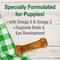 Show in main carousel: Nylabone Healthy Edibles Longer Lasting Puppy Turkey & Sweet Potato Flavor Dog Bone Treats, Small, 8 count slide 3 of 13