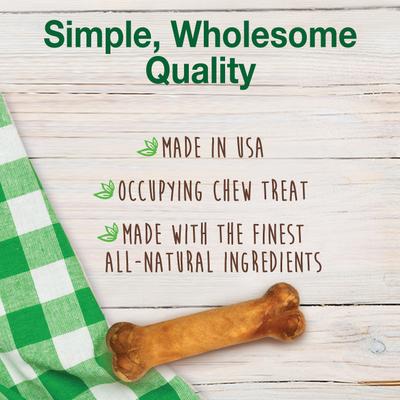 Show full view: Nylabone Healthy Edibles Longer Lasting Puppy Turkey & Sweet Potato Flavor Dog Bone Treats, X-Small, 16 count slide 3 of 12
