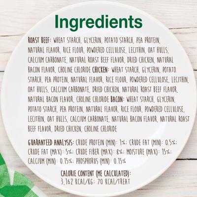 Show full view: Nylabone Healthy Edibles Natural Long-Lasting Dog Chew Treats, Variety Pack, X-Small, 3 count slide 5 of 13