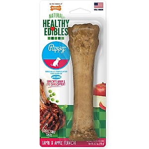 Nylabone Healthy Edibles Puppy Natural Long Lasting Dog Chew Treat, X-Large