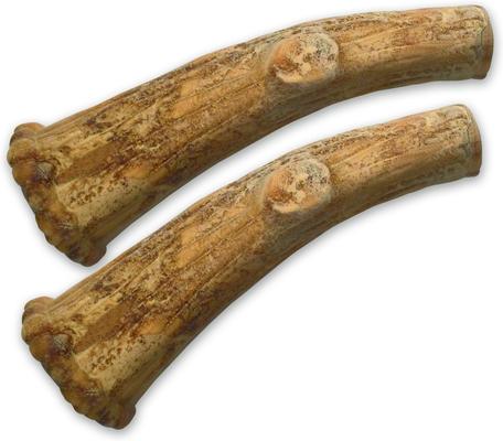 Show full view: Nylabone Healthy Edibles WILD Antler Natural Long Lasting Venison Dog Chew Treats, Medium, 2 count slide 10 of 14