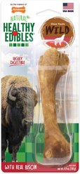 Nylabone Healthy Edibles WILD Natural Long Lasting Bison Dog Chew Treat, Large slide 1 of 9