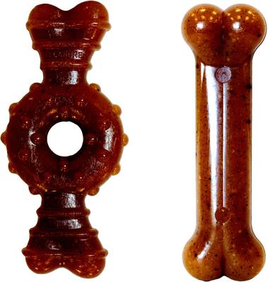 Show full view: Nylabone Just for Puppies Teething Chew Ring Chicken Dog Bone, Medium, 2 count slide 7 of 13