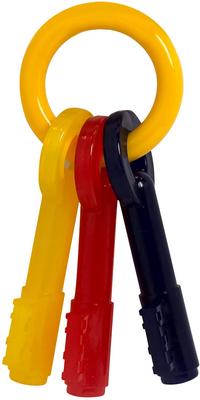 Show full view: Nylabone Just for Puppies Teething Chew Toy Keys Bacon, Large slide 8 of 14