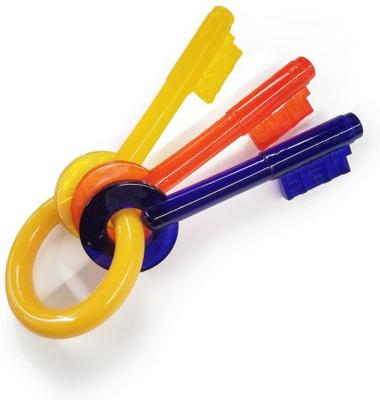 Show full view: Nylabone Just for Puppies Teething Chew Toy Keys Bacon, X-Small  slide 5 of 11