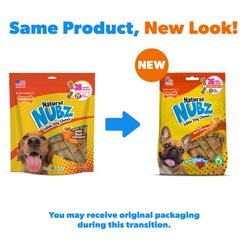 Nylabone Natural Nubz Chicken Dog Treat, 36 count slide 2 of 9