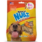 Nylabone Natural Nubz Chicken Dog Treat, 8 count