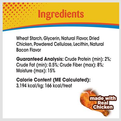 Show full view: Nylabone Natural Nubz Chicken Dog Treat, Large, 18 count slide 4 of 11